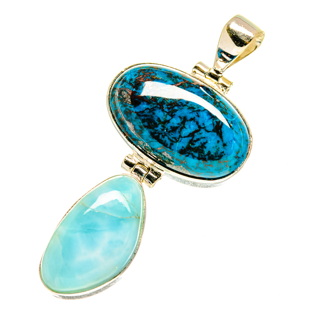 Shattuckite Pendants handcrafted by Ana Silver Co - PD3221