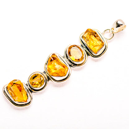 Citrine Pendants handcrafted by Ana Silver Co - PD32241 - Photo 2