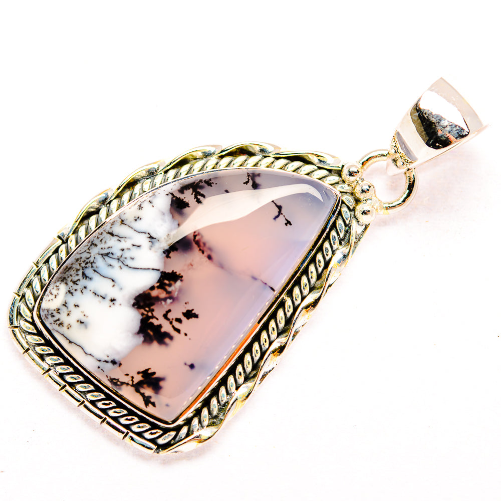 Dendritic Opal Pendants handcrafted by Ana Silver Co - PD32245 - Photo 2
