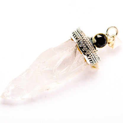 White Quartz Pendants handcrafted by Ana Silver Co - PD32252 - Photo 2