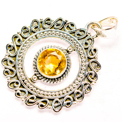 Citrine Pendants handcrafted by Ana Silver Co - PD32259 - Photo 2