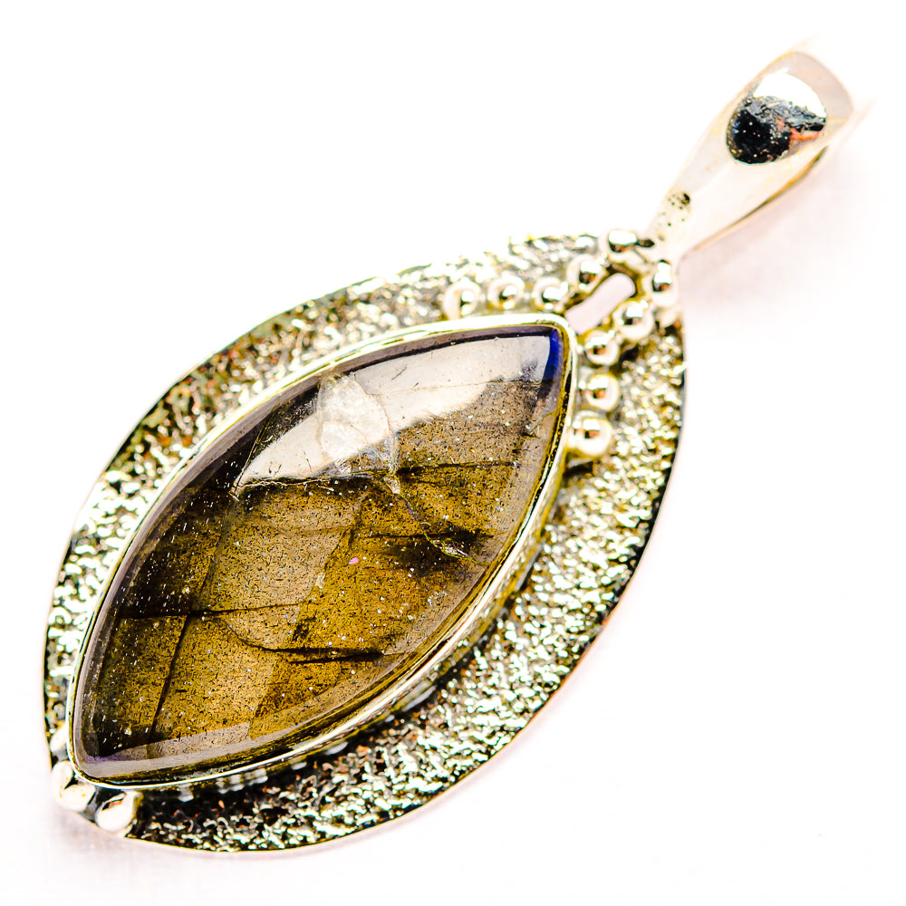 Labradorite Pendants handcrafted by Ana Silver Co - PD32263 - Photo 2