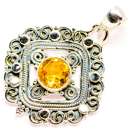 Citrine Pendants handcrafted by Ana Silver Co - PD32268 - Photo 2