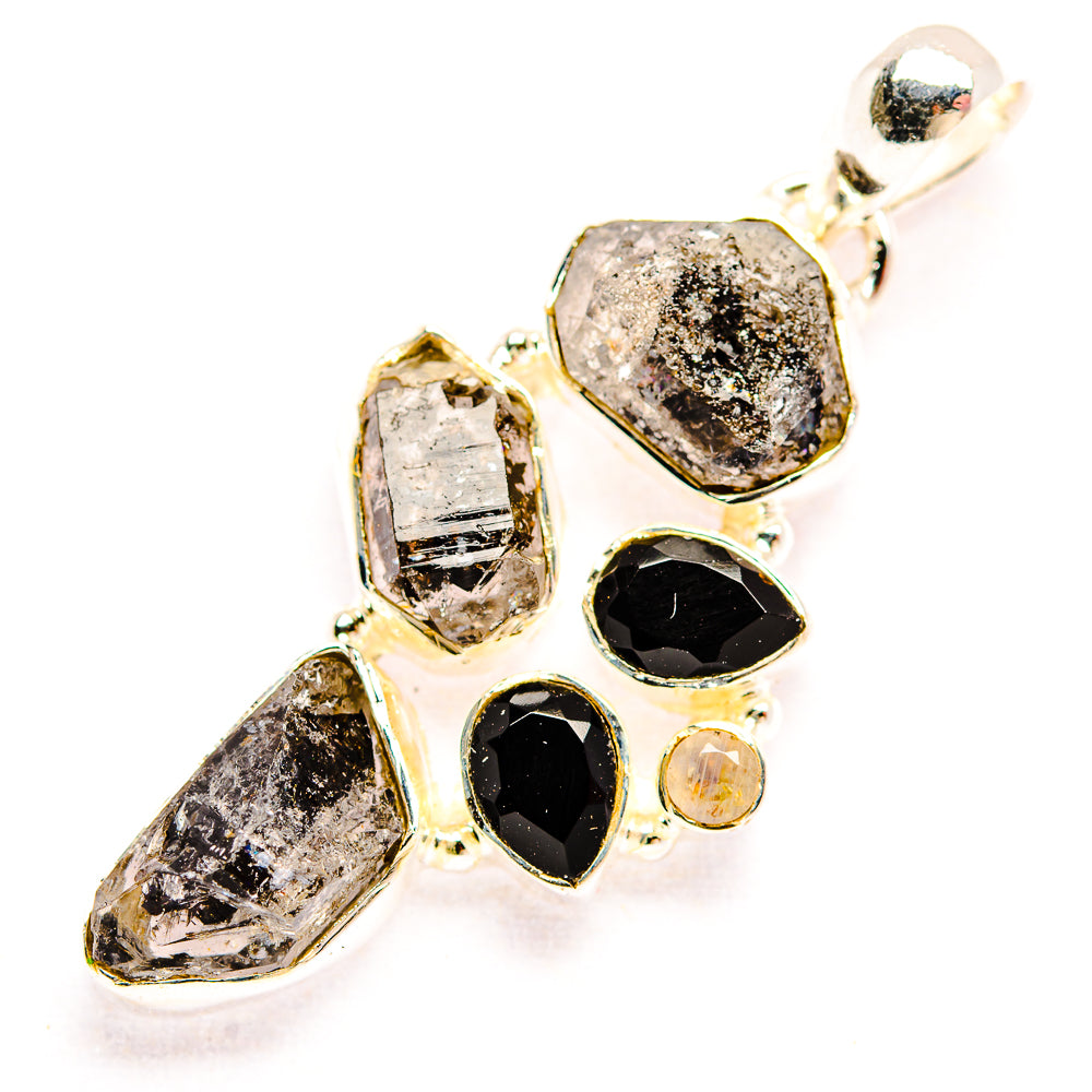Herkimer Diamond Pendants handcrafted by Ana Silver Co - PD32277 - Photo 2