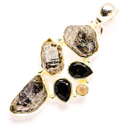 Herkimer Diamond Pendants handcrafted by Ana Silver Co - PD32277 - Photo 2