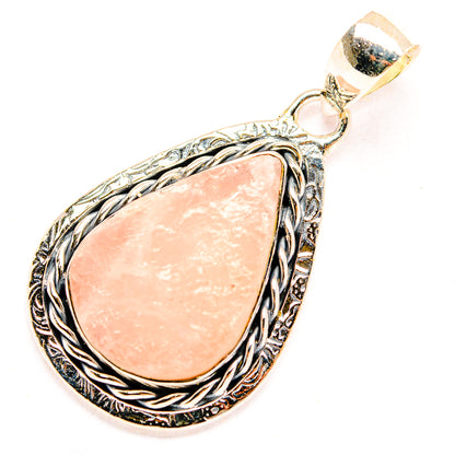 Rose Quartz Pendants handcrafted by Ana Silver Co - PD32278 - Photo 2