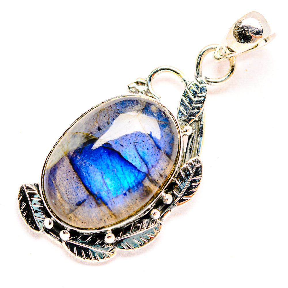 Labradorite Pendants handcrafted by Ana Silver Co - PD32281 - Photo 2