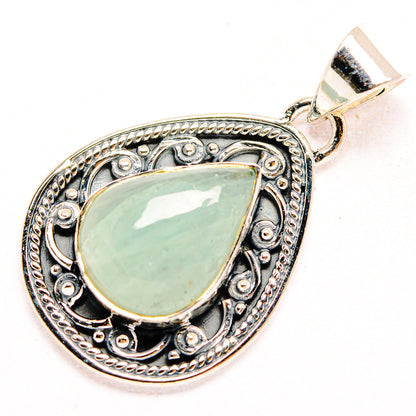 Aquamarine Pendants handcrafted by Ana Silver Co - PD32284 - Photo 2