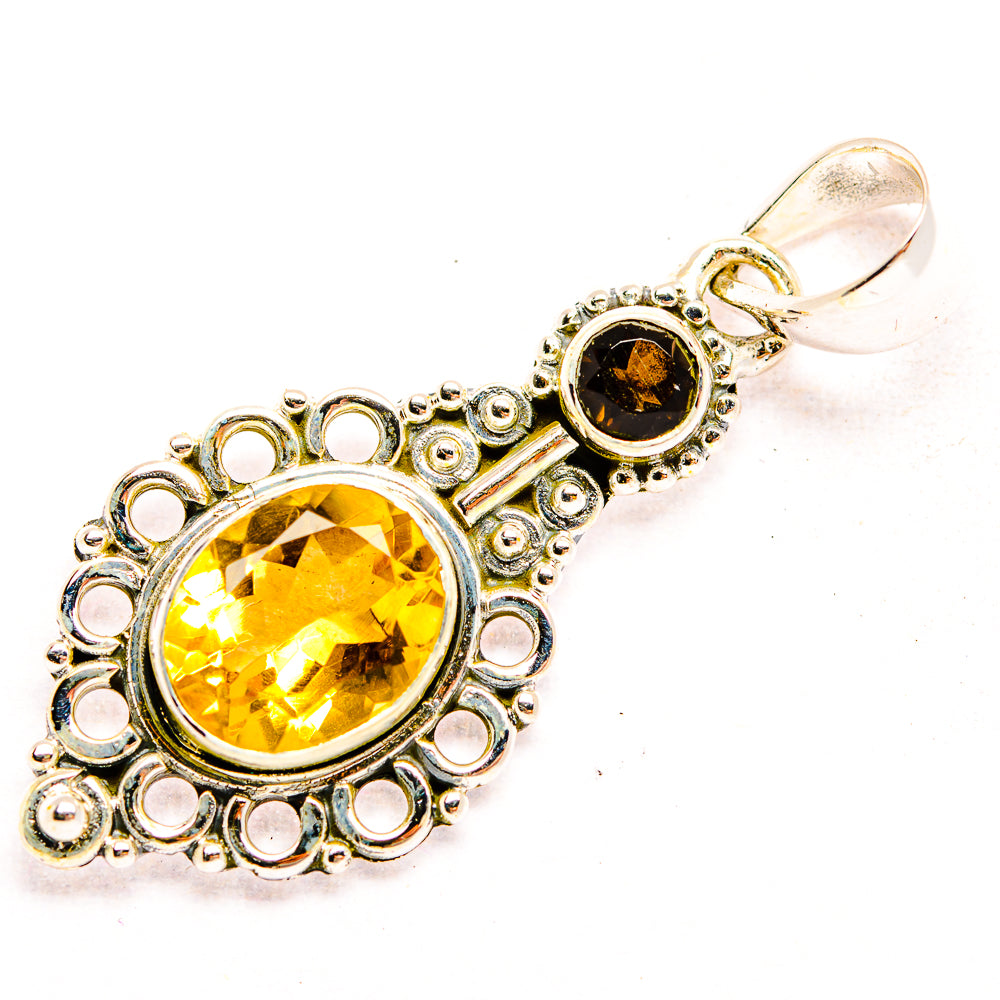 Citrine Pendants handcrafted by Ana Silver Co - PD32304 - Photo 2
