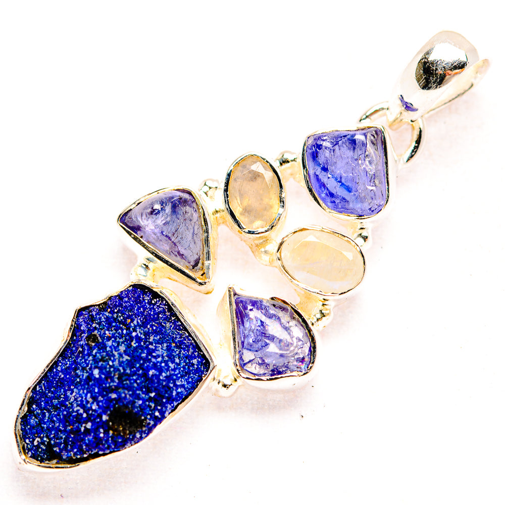 Lapis Lazuli Pendants handcrafted by Ana Silver Co - PD32308 - Photo 2
