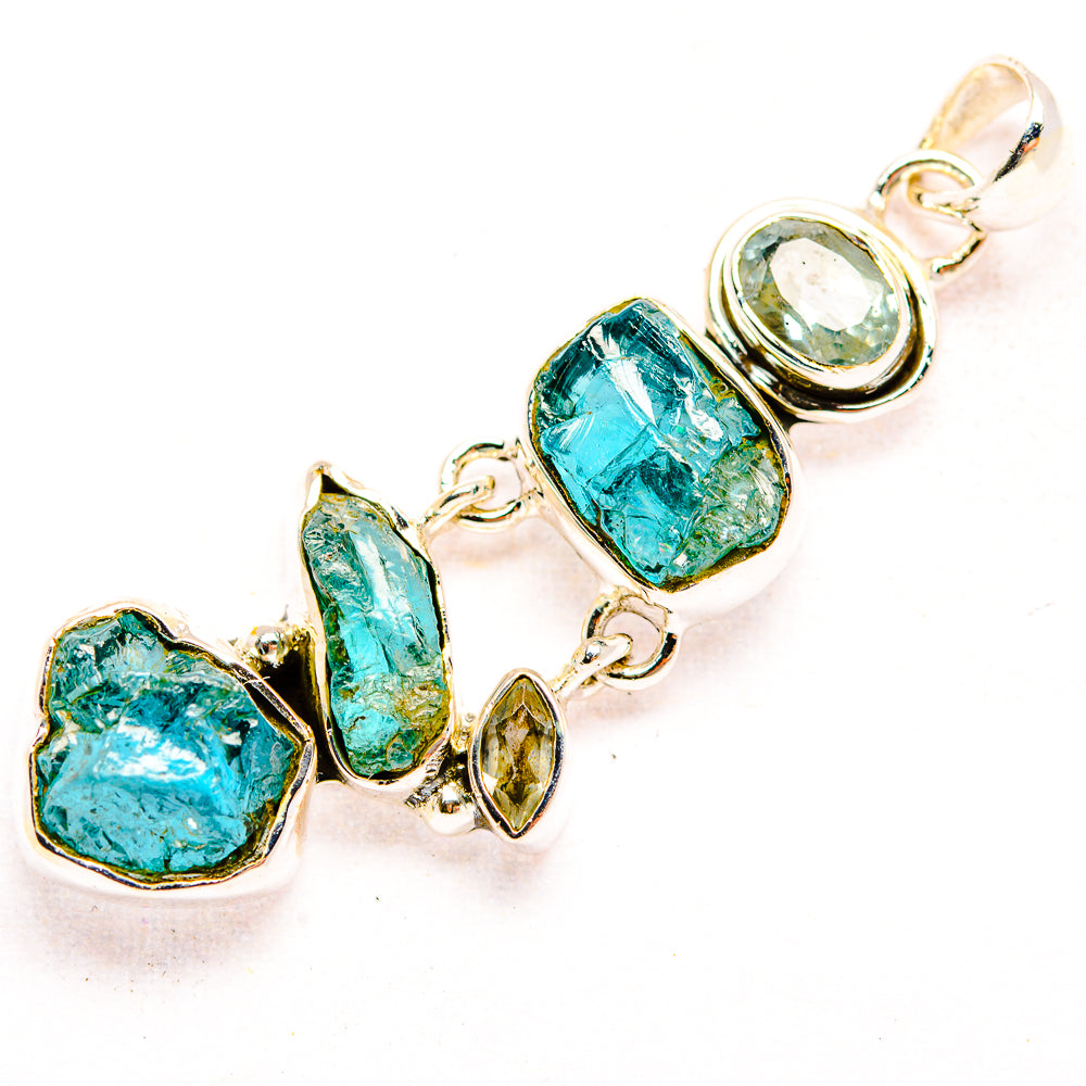 Apatite Pendants handcrafted by Ana Silver Co - PD32315 - Photo 2