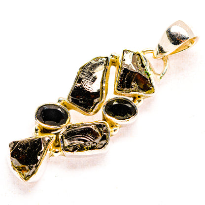 Shungite Pendants handcrafted by Ana Silver Co - PD32317 - Photo 2
