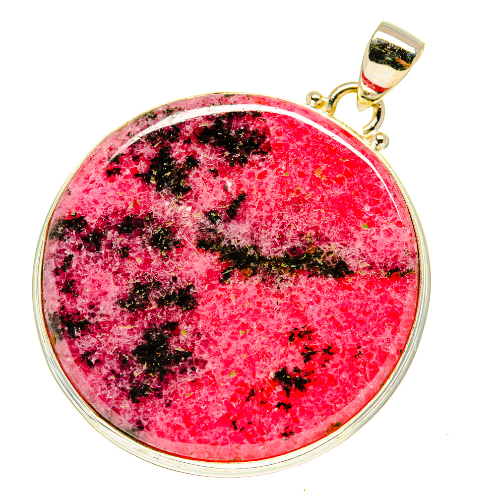 Rhodonite Pendants handcrafted by Ana Silver Co - PD3232