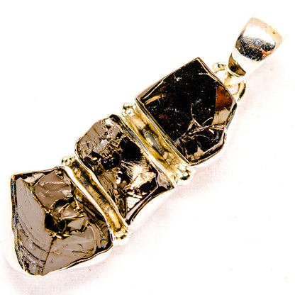 Shungite Pendants handcrafted by Ana Silver Co - PD32327 - Photo 2