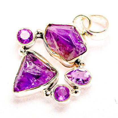 Amethyst Pendants handcrafted by Ana Silver Co - PD32347 - Photo 2
