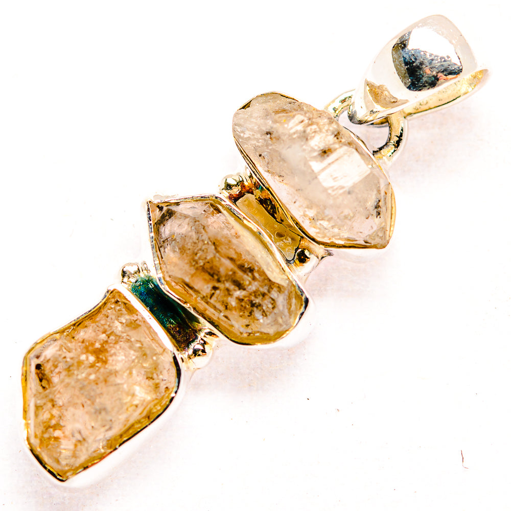 Herkimer Diamond Pendants handcrafted by Ana Silver Co - PD32348 - Photo 2