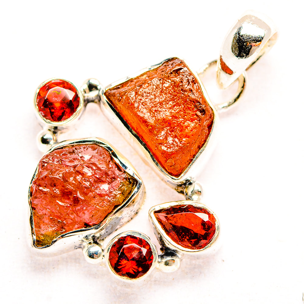 Garnet Pendants handcrafted by Ana Silver Co - PD32351 - Photo 2