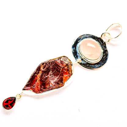 Garnet Pendants handcrafted by Ana Silver Co - PD32358 - Photo 2