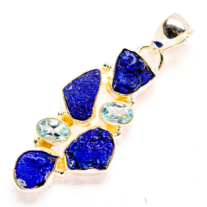 Lapis Lazuli Pendants handcrafted by Ana Silver Co - PD32361 - Photo 2