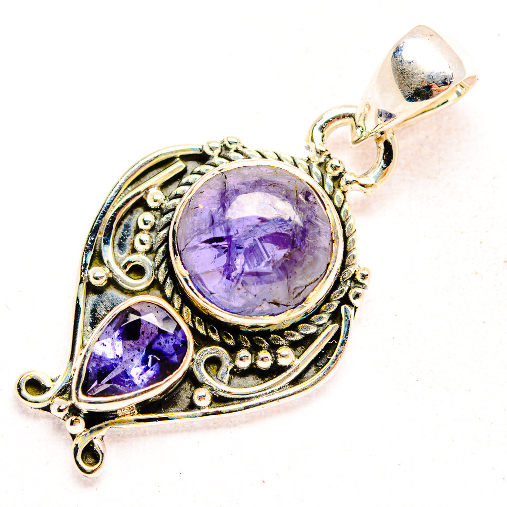 Tanzanite Pendants handcrafted by Ana Silver Co - PD32362 - Photo 2