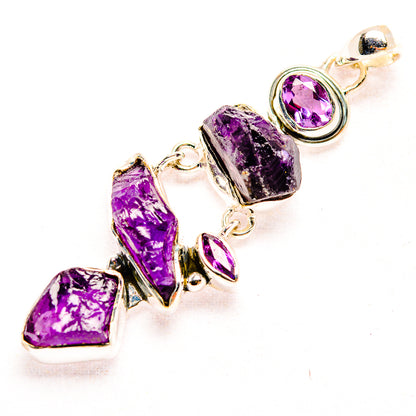 Amethyst Pendants handcrafted by Ana Silver Co - PD32367 - Photo 2