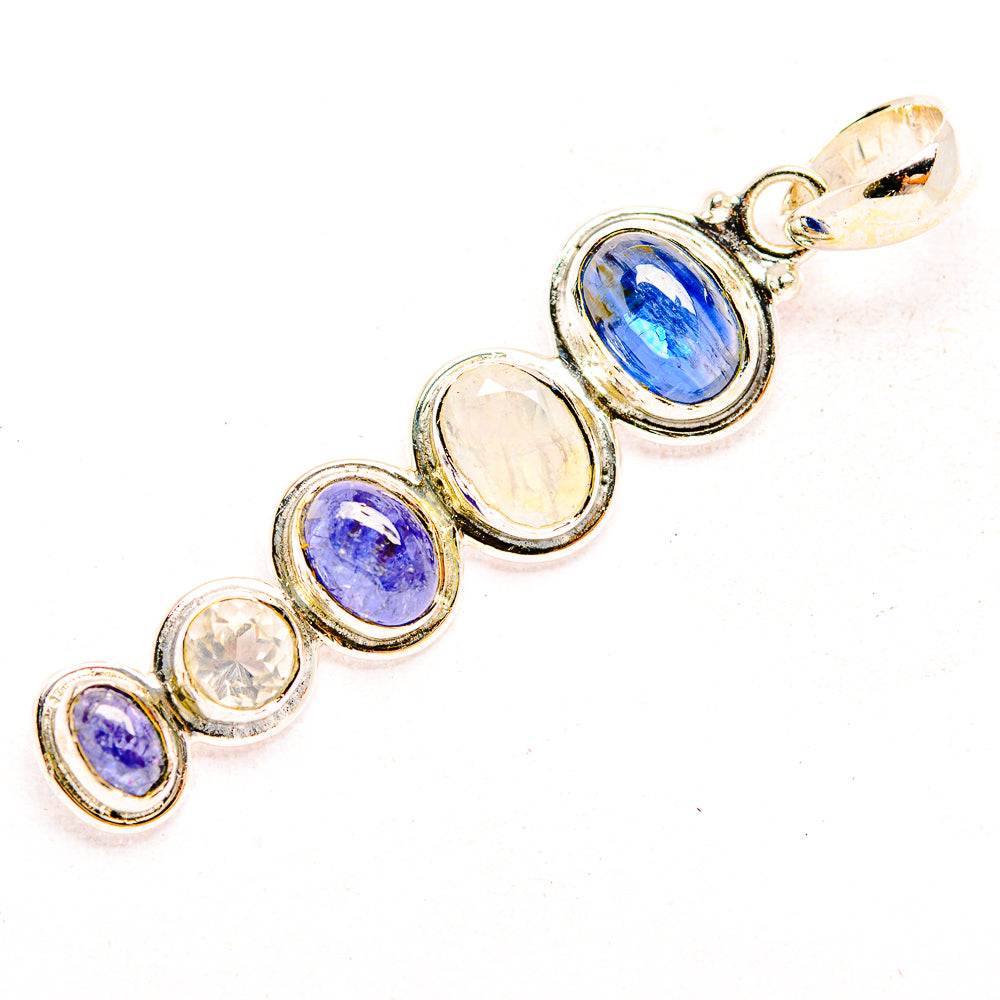 Tanzanite Pendants handcrafted by Ana Silver Co - PD32372 - Photo 2