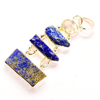 Lapis Lazuli Pendants handcrafted by Ana Silver Co - PD32373 - Photo 2