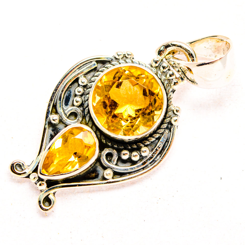 Citrine Pendants handcrafted by Ana Silver Co - PD32382 - Photo 2