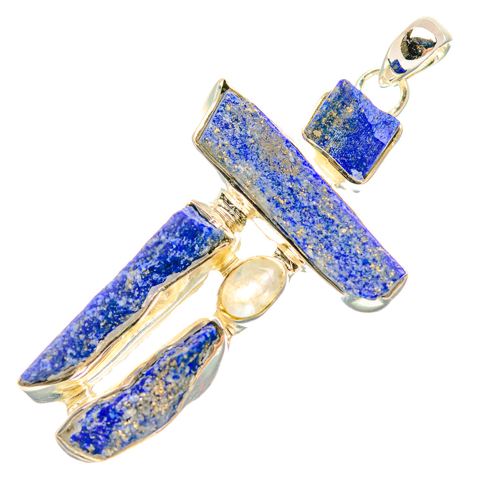 Lapis Lazuli Pendants handcrafted by Ana Silver Co - PD32398 - Photo 2