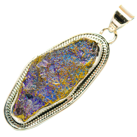 Titanium Druzy Pendants handcrafted by Ana Silver Co - PD32406 - Photo 2