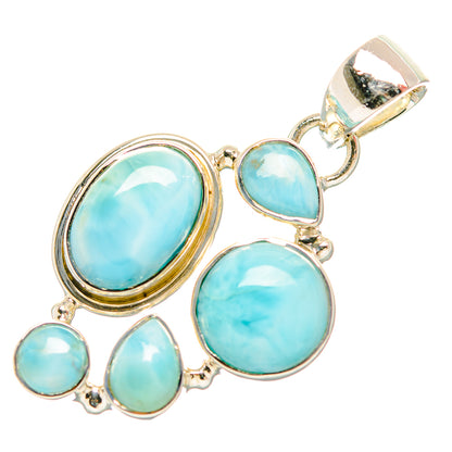 Larimar Pendants handcrafted by Ana Silver Co - PD32414 - Photo 2