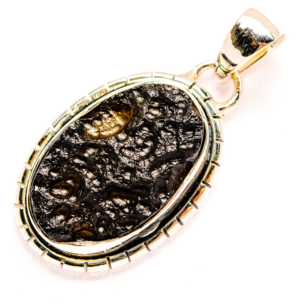 Tektite Pendants handcrafted by Ana Silver Co - PD32426 - Photo 2