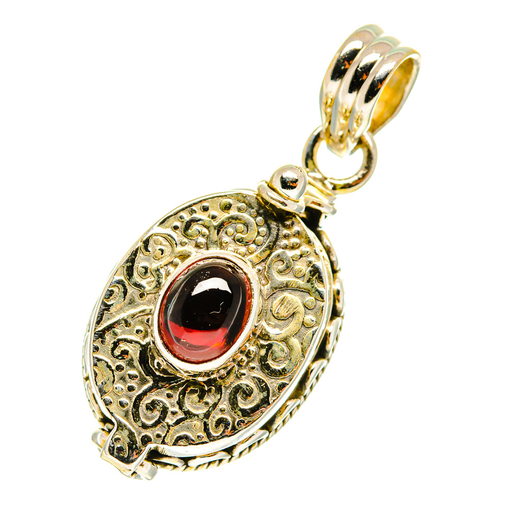 Garnet Pendants handcrafted by Ana Silver Co - PD3244