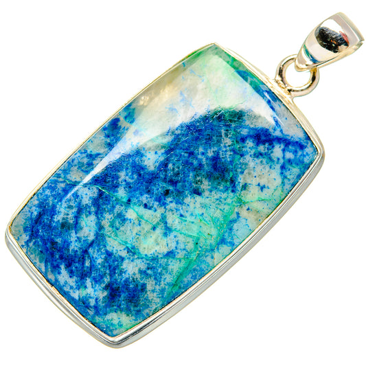 Azurite Pendants handcrafted by Ana Silver Co - PD32464 - Photo 2