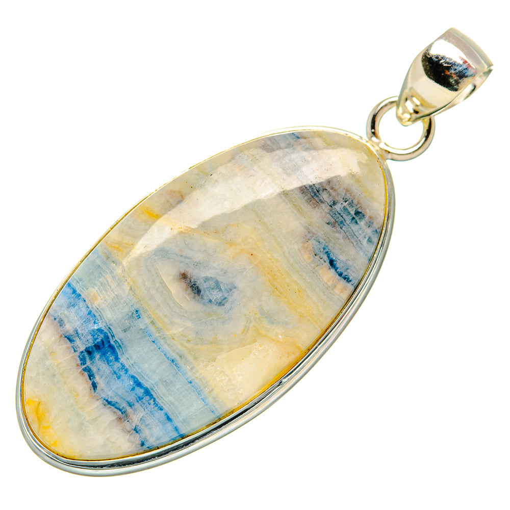 Blue Scheelite Pendants handcrafted by Ana Silver Co - PD32475 - Photo 2