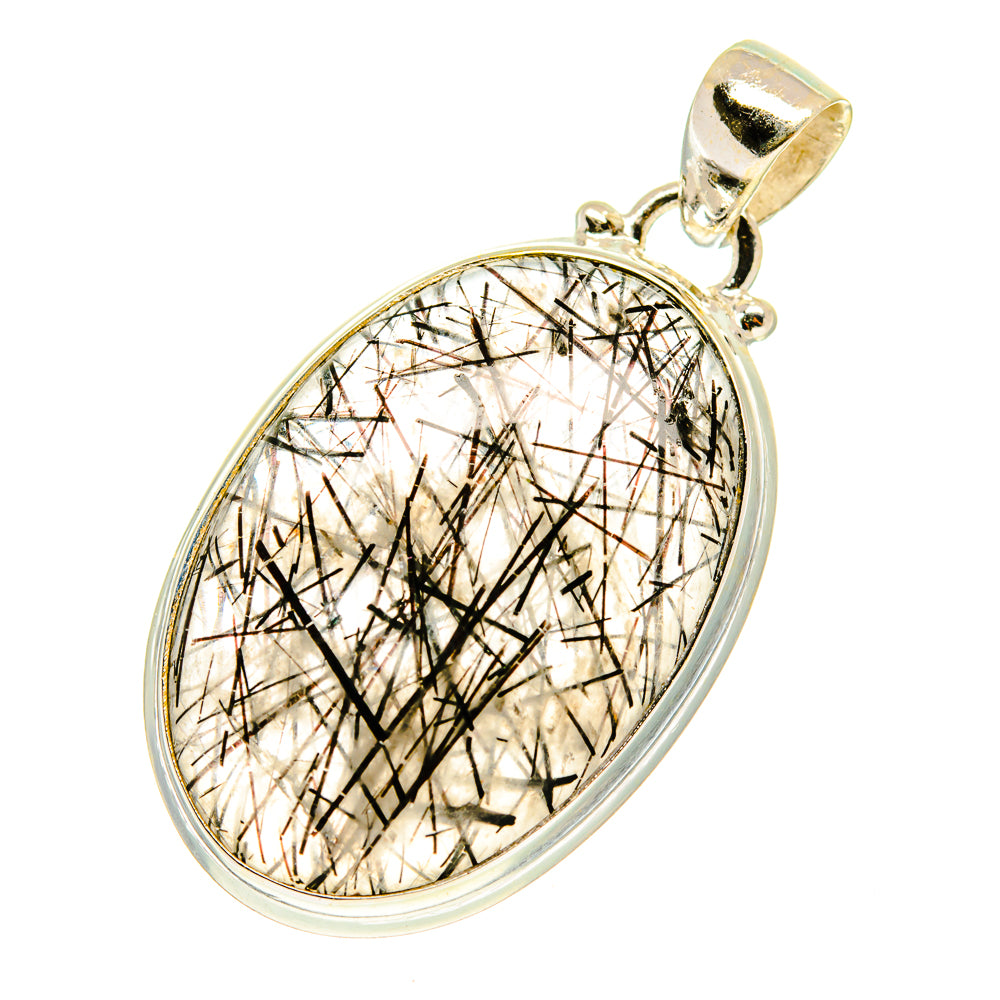 Tourmalinated Quartz Pendants handcrafted by Ana Silver Co - PD3251