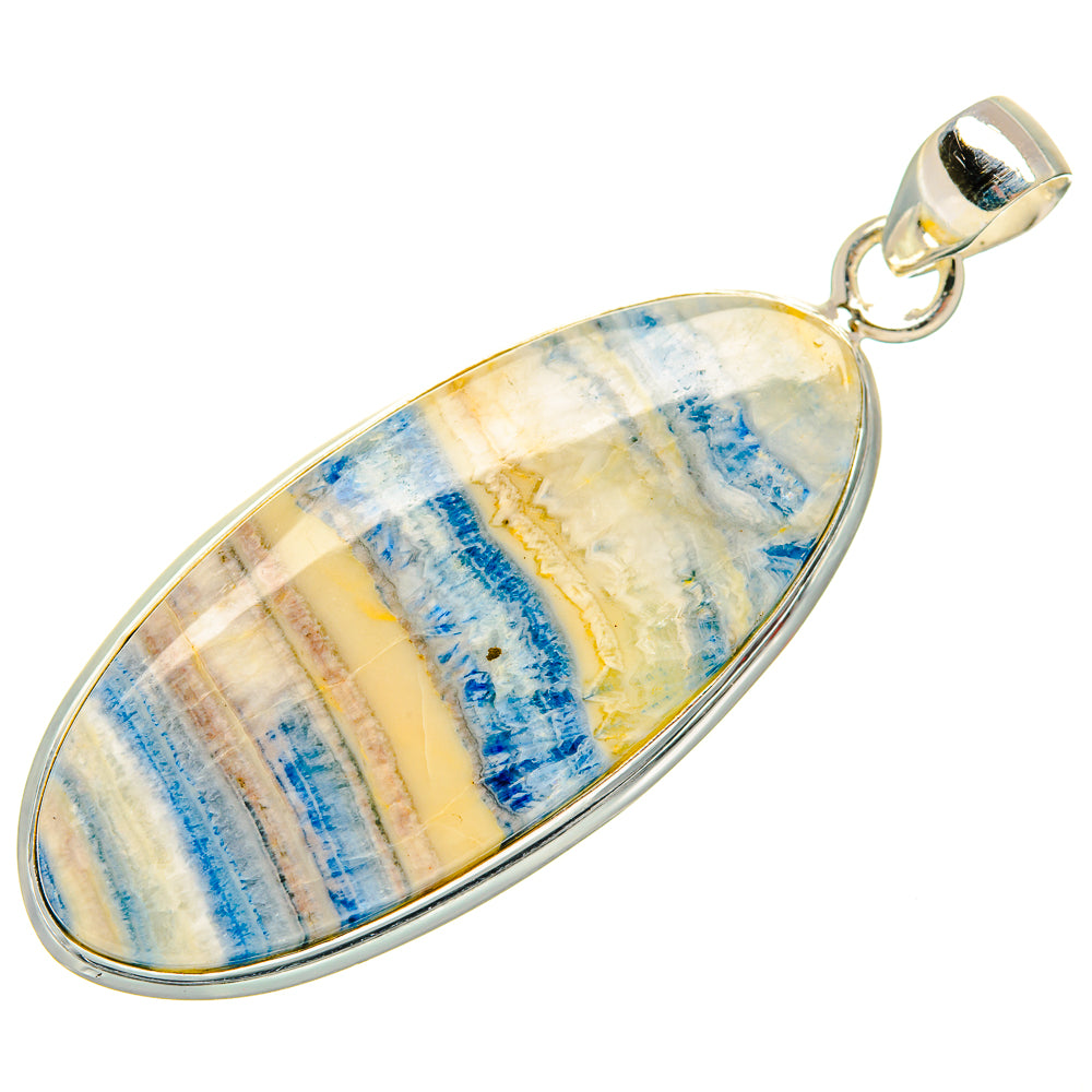 Blue Scheelite Pendants handcrafted by Ana Silver Co - PD32512 - Photo 2
