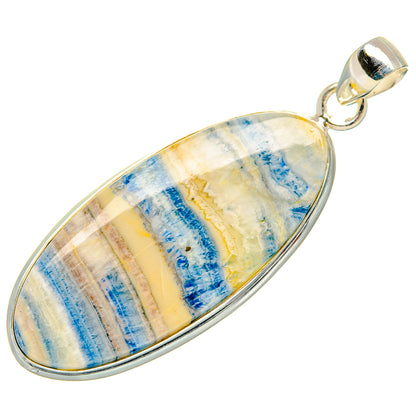 Blue Scheelite Pendants handcrafted by Ana Silver Co - PD32512 - Photo 2