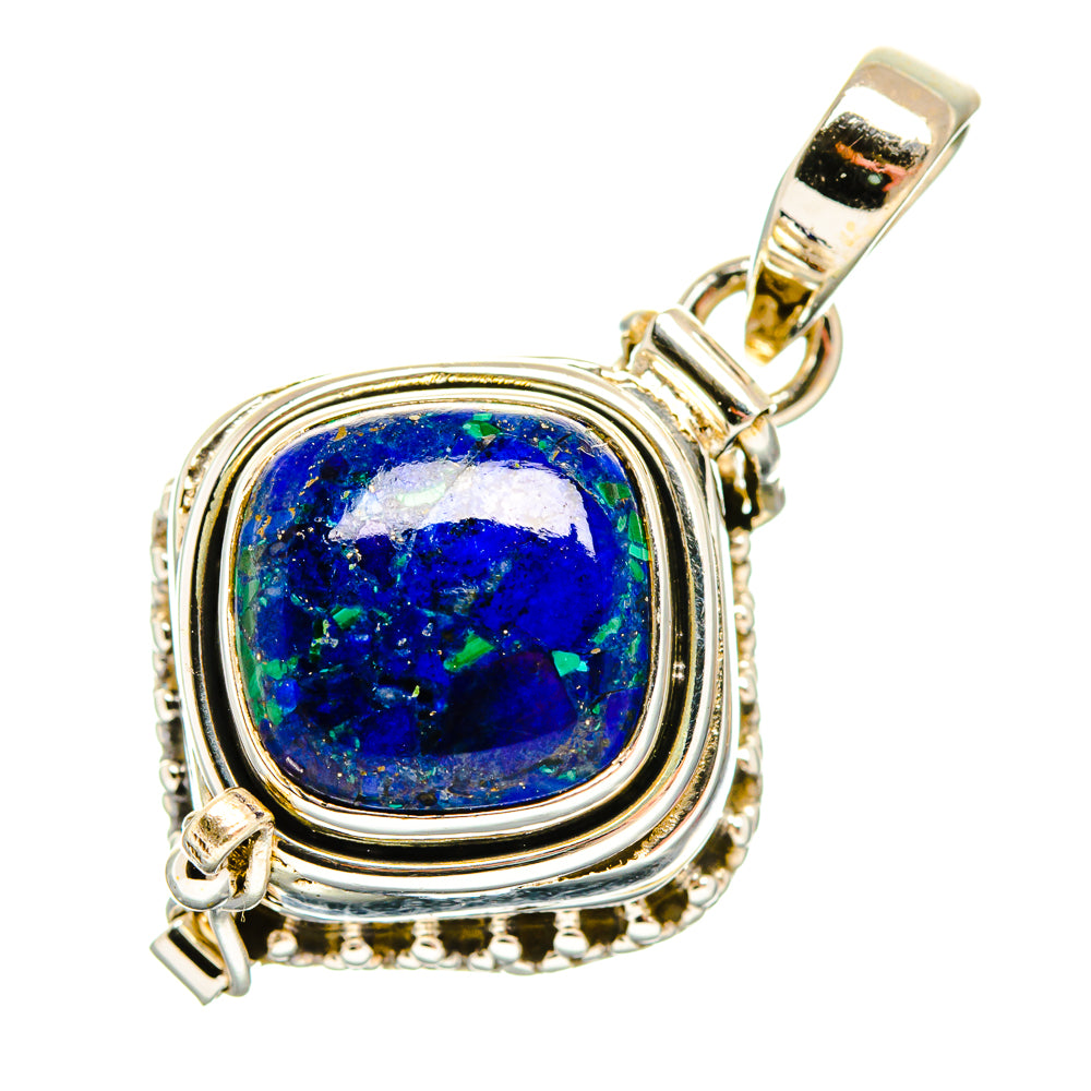 Azurite Pendants handcrafted by Ana Silver Co - PD32525 - Photo 2
