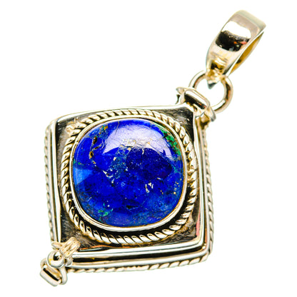 Lapis Lazuli Pendants handcrafted by Ana Silver Co - PD32530 - Photo 2