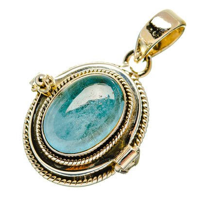 Aquamarine Pendants handcrafted by Ana Silver Co - PD32531 - Photo 2