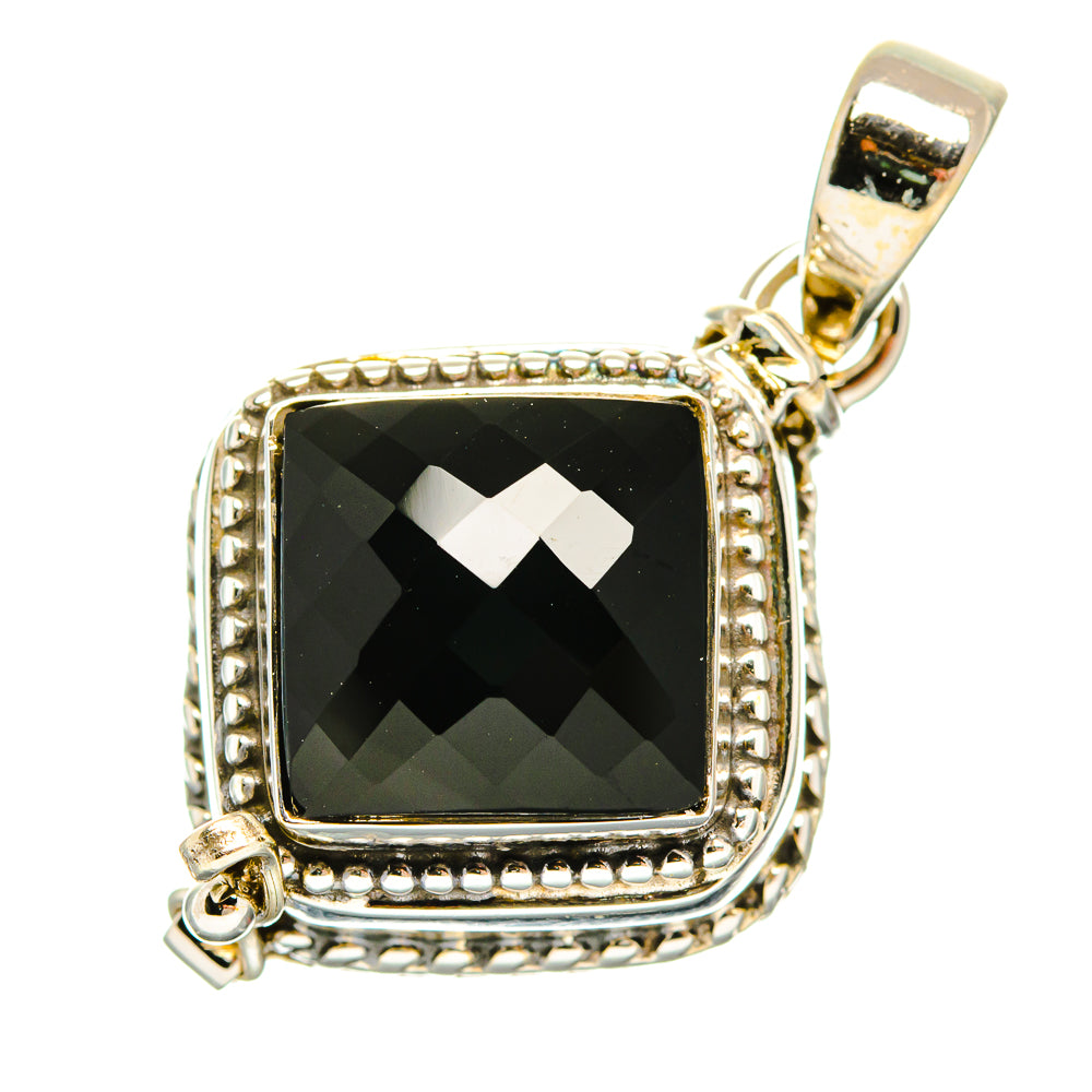 Black Onyx Pendants handcrafted by Ana Silver Co - PD32532 - Photo 2