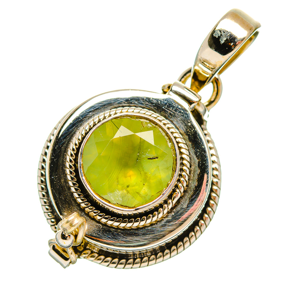 Prehnite Pendants handcrafted by Ana Silver Co - PD32548 - Photo 2