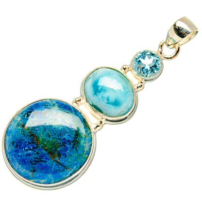 Apatite Pendants handcrafted by Ana Silver Co - PD32553 - Photo 2