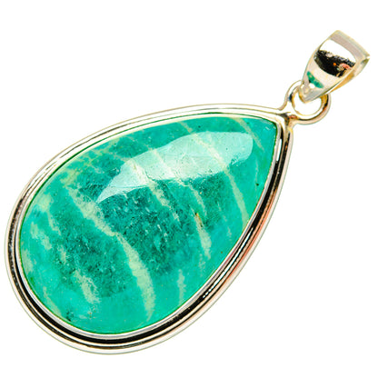 Amazonite Pendants handcrafted by Ana Silver Co - PD32559 - Photo 2