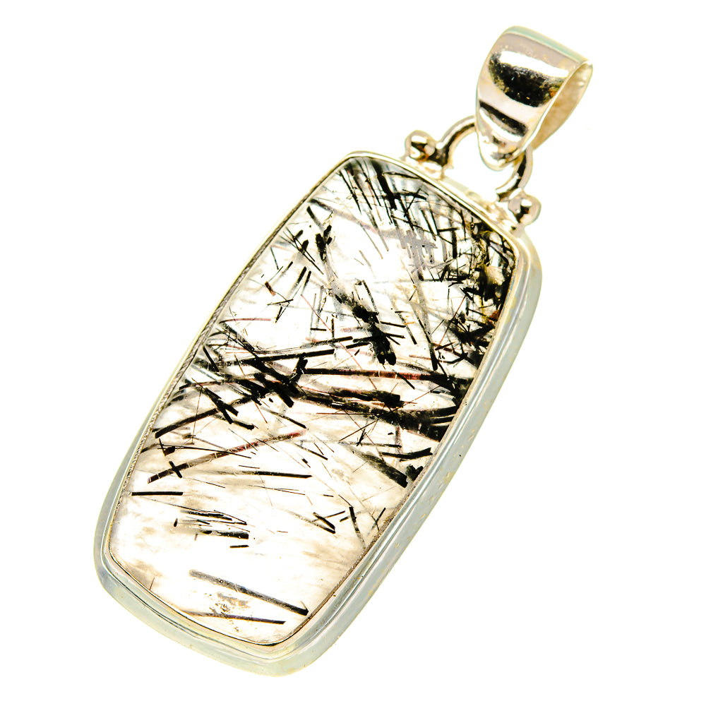 Tourmalinated Quartz Pendants handcrafted by Ana Silver Co - PD3256