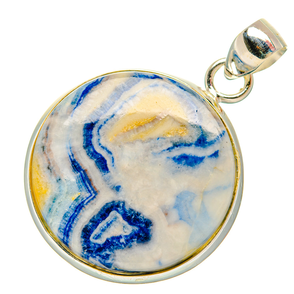 Blue Scheelite Pendants handcrafted by Ana Silver Co - PD32563 - Photo 2