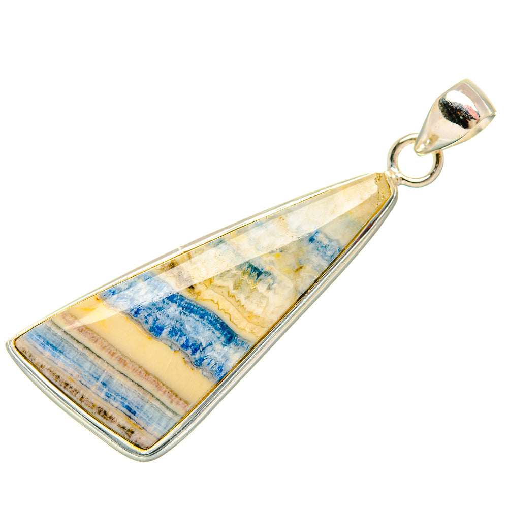 Blue Scheelite Pendants handcrafted by Ana Silver Co - PD32566 - Photo 2