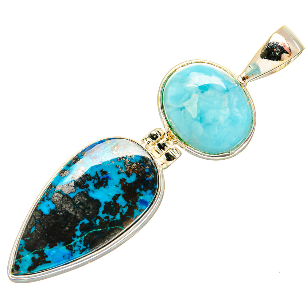 Shattuckite Pendants handcrafted by Ana Silver Co - PD32568 - Photo 2