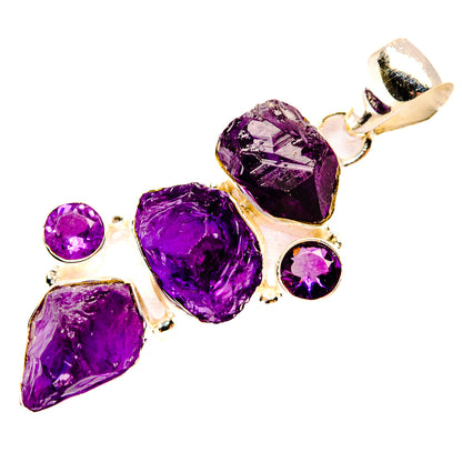 Amethyst Pendants handcrafted by Ana Silver Co - PD32594 - Photo 2